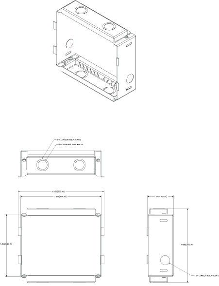 BB 710M Panel Drawing