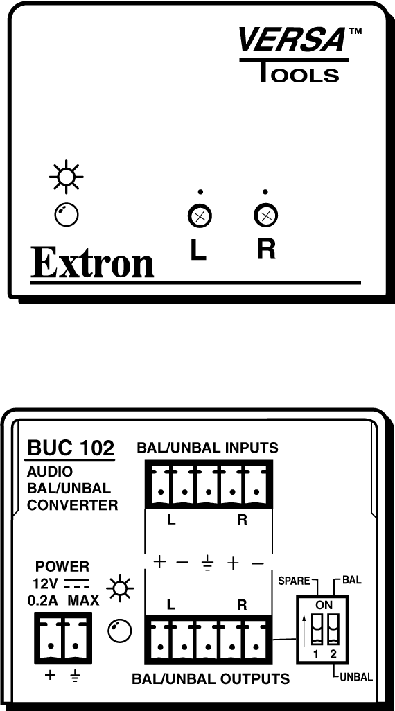 BUC 102 Panel Drawing