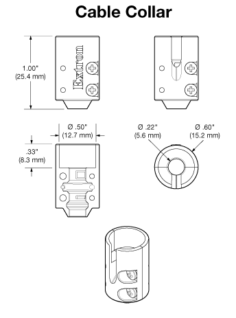 Cable Collar Kit Panel Drawing