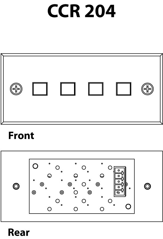 CCR 204 Panel Drawing