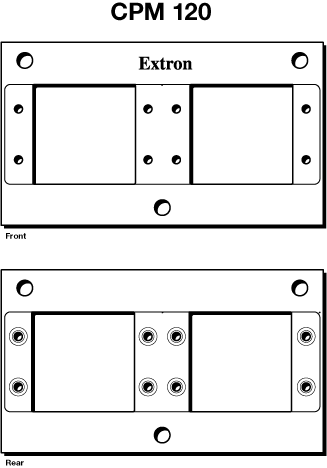 CPM120 Panel Drawing