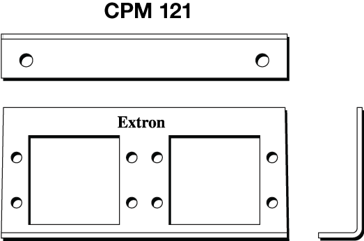CPM121 Panel Drawing