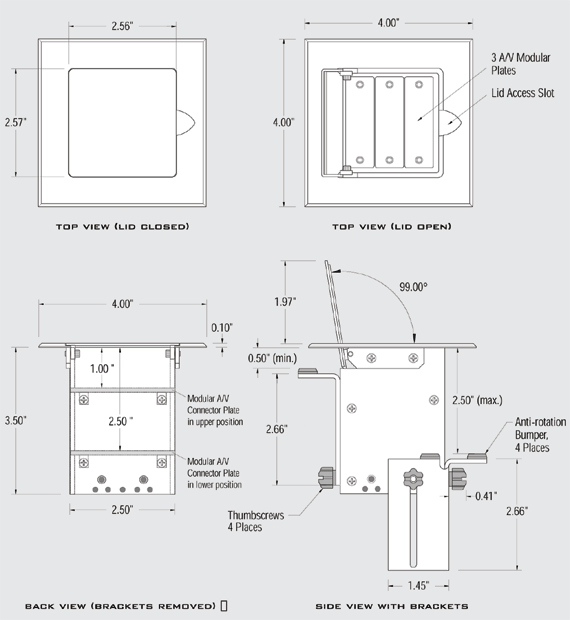 CPM200 Panel Drawing