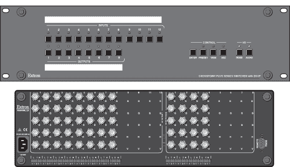 CrossPoint Plus 84 with DSVP™ Panel Drawing