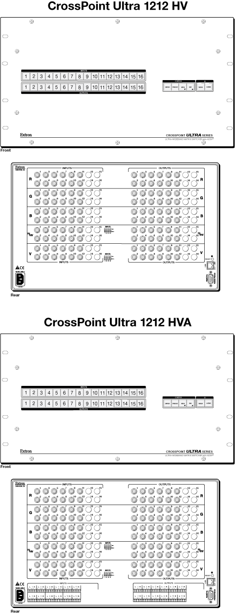 CrossPoint Ultra 1212 Panel Drawing