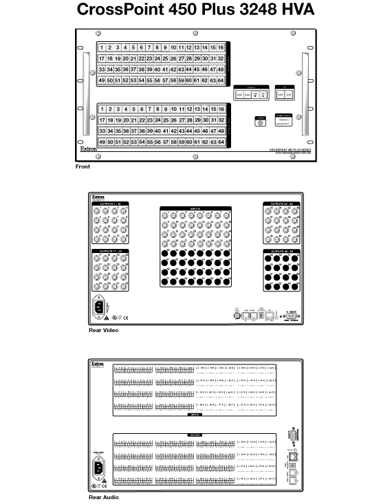 CrossPoint 450 Plus 3248 Panel Drawing