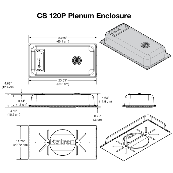 CS 120P Panel Drawing