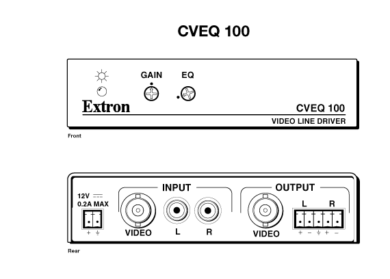 CVEQ 100 Panel Drawing