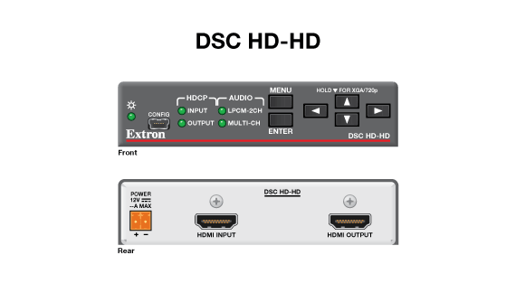 DSC HD-HD Panel Drawing