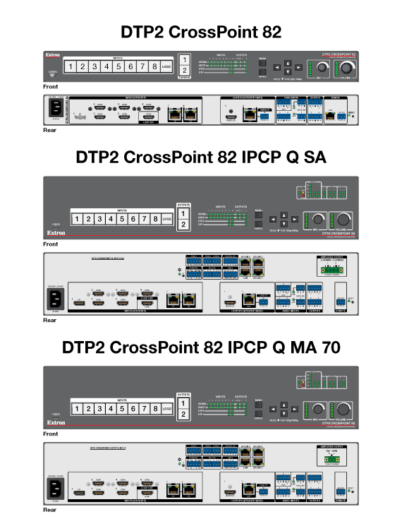 DTP2 CrossPoint 82 Panel Drawing