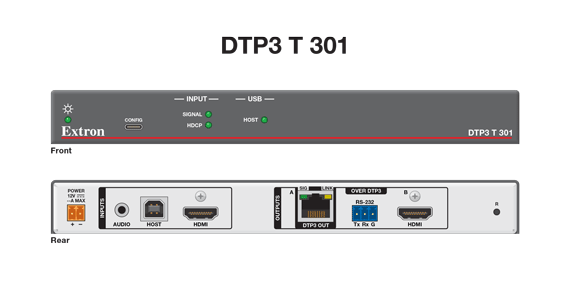 DTP3 T 301 Panel Drawing