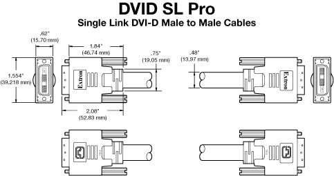DVID SL Pro Series Panel Drawing