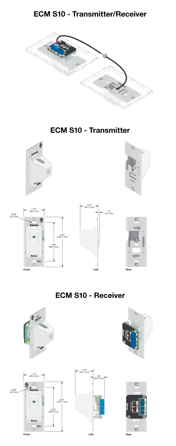 ECM S10 Panel Drawing