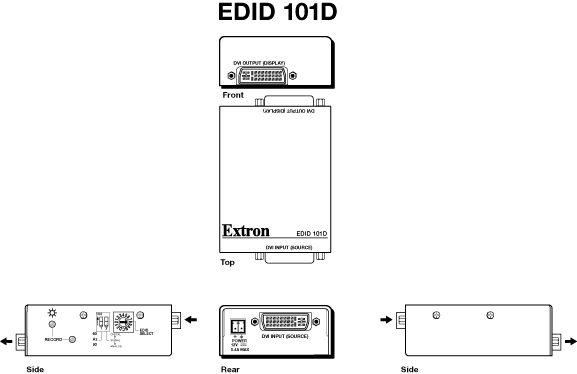 EDID 101D Panel Drawing