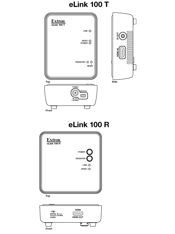 eLink 100 Panel Drawing