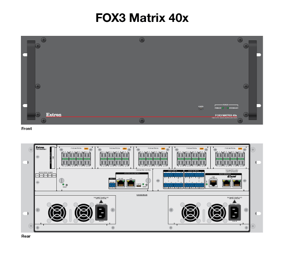 FOX3 Matrix 40x Panel Drawing