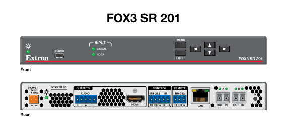 FOX3 SR 201 Panel Drawing