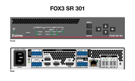 FOX3 SR 301 Panel Drawing