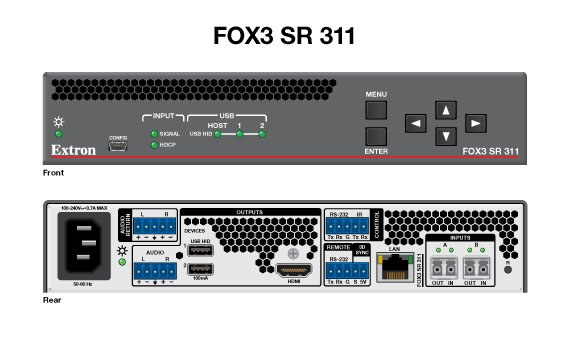 FOX3 SR 311 Panel Drawing