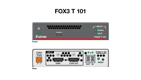 FOX3 T 101 Panel Drawing