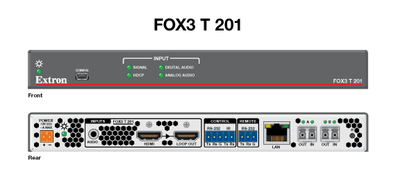FOX3 T 201 Panel Drawing