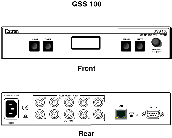 GSS 100 Panel Drawing