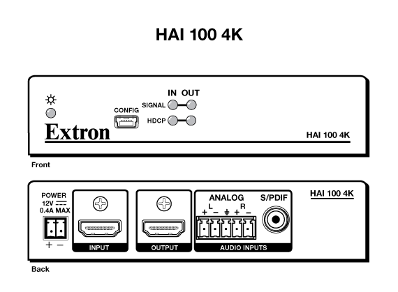 HAI 100 4K Panel Drawing