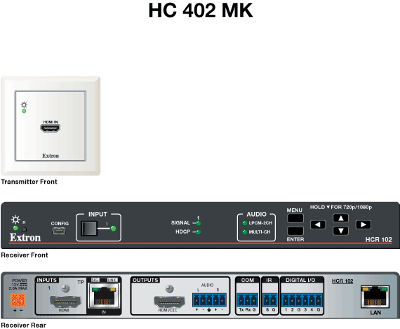 HC 402 MK Panel Drawing