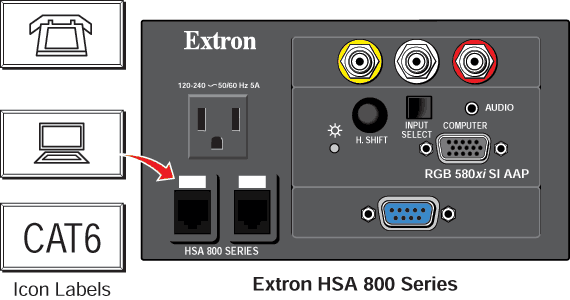 Hideaway® HSA 800 Panel Drawing