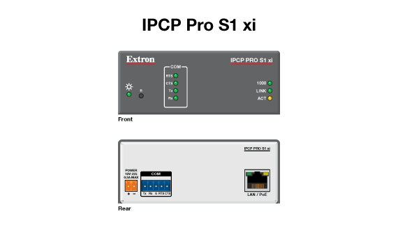 IPCP Pro S1 xi Panel Drawing