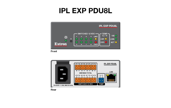 IPL EXP PDU8L Panel Drawing