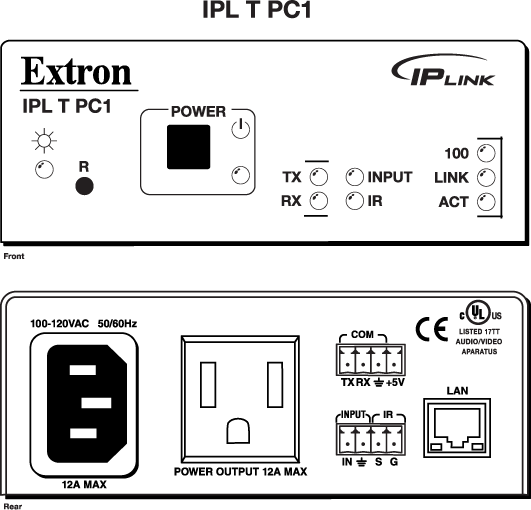 IPL T PC1 Panel Drawing