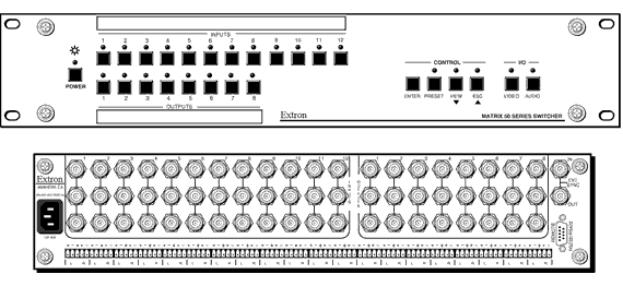 Matrix 50 Series Panel Drawing