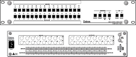 MAV 1616 A  Panel Drawing