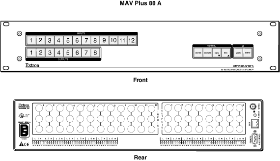 MAV Plus    88 A Panel Drawing