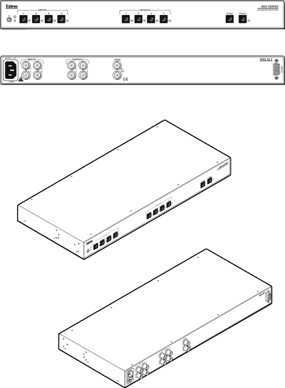 MAV   44/48/84 V Panel Drawing