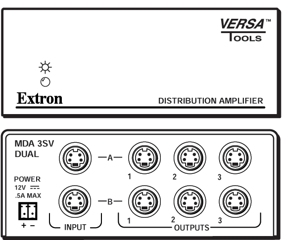 MDA 3SV Dual Panel Drawing