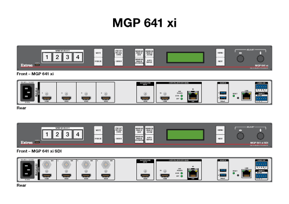 MGP 641 xi Panel Drawing