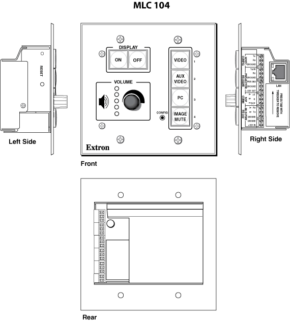 MLC 104     Panel Drawing