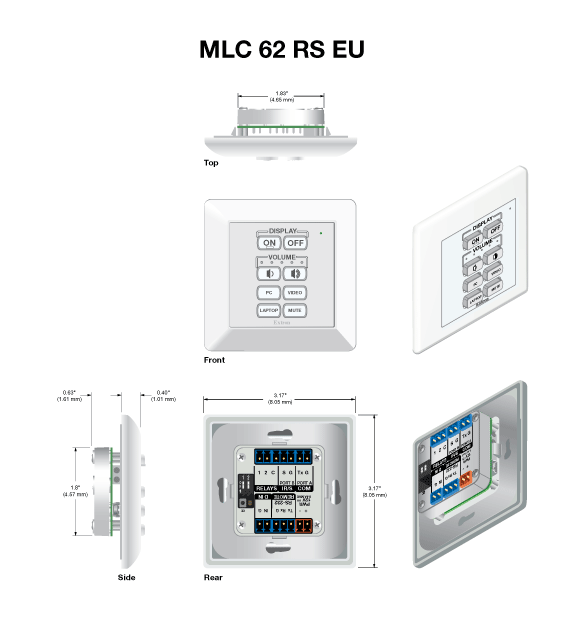 MLC 62 RS EU Panel Drawing