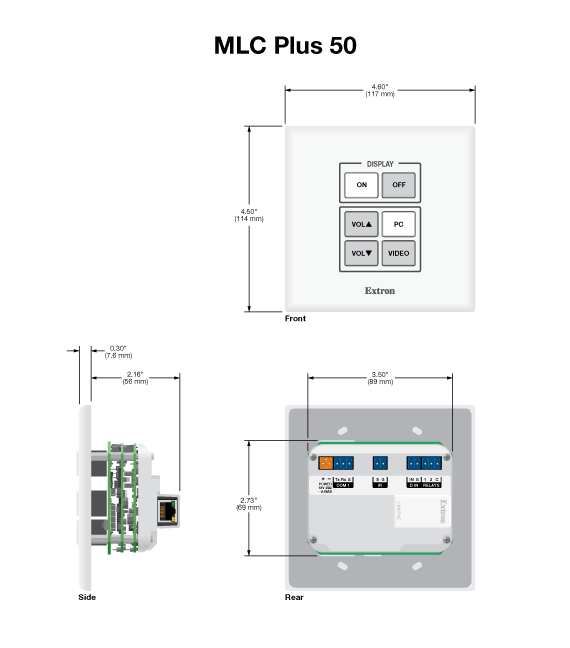 MLC Plus  50 Panel Drawing