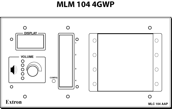 MLM 104 4GWP Panel Drawing