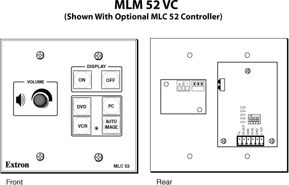 MLM  52 VC Panel Drawing
