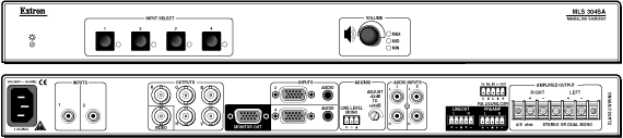 MLS 304SA Panel Drawing