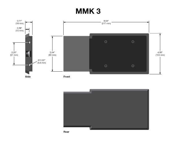 MMK 3 Panel Drawing