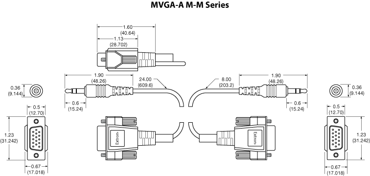 MVGA-A M-M Panel Drawing