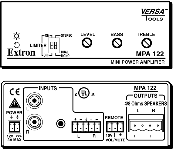 MPA 122 Panel Drawing