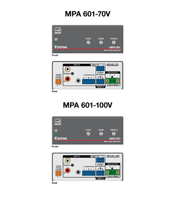 MPA 601 Panel Drawing