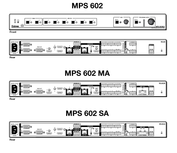 MPS 602 Panel Drawing