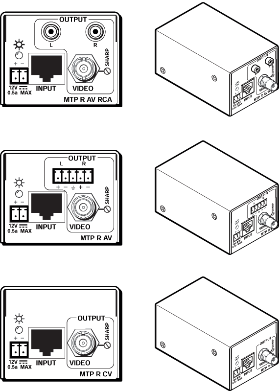 MTP R CV Panel Drawing